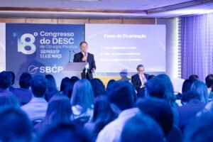 Centro de convenções com plenária e salas simultâneas em operação no WTC Events Center.